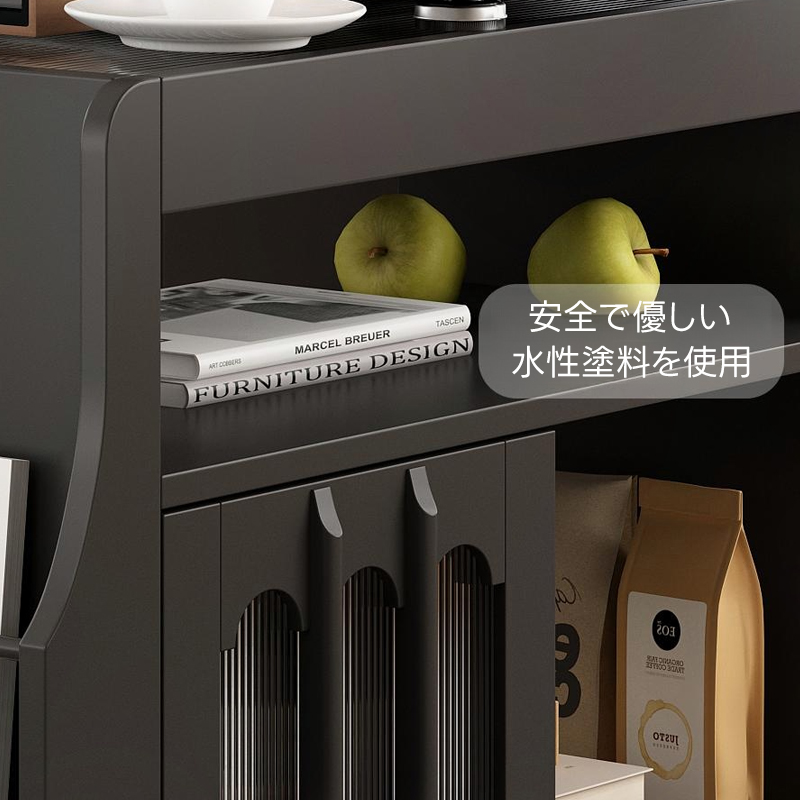 キャスター付きサイドテーブル