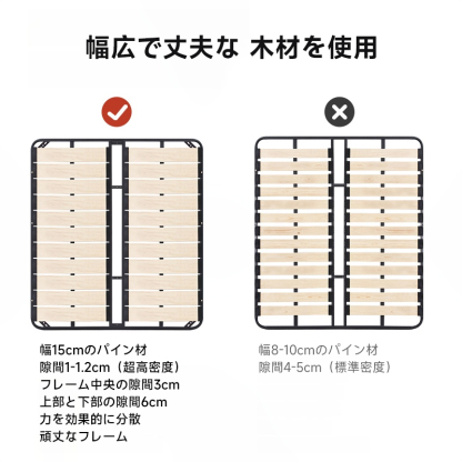 ふんわり背もたれレザーベッド