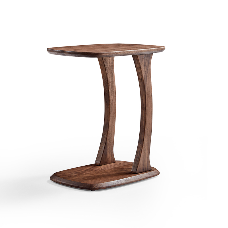 ブラックウォールナット材イタリアンサイドテーブル