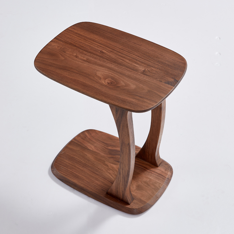 ブラックウォールナット材イタリアンサイドテーブル | 小物を