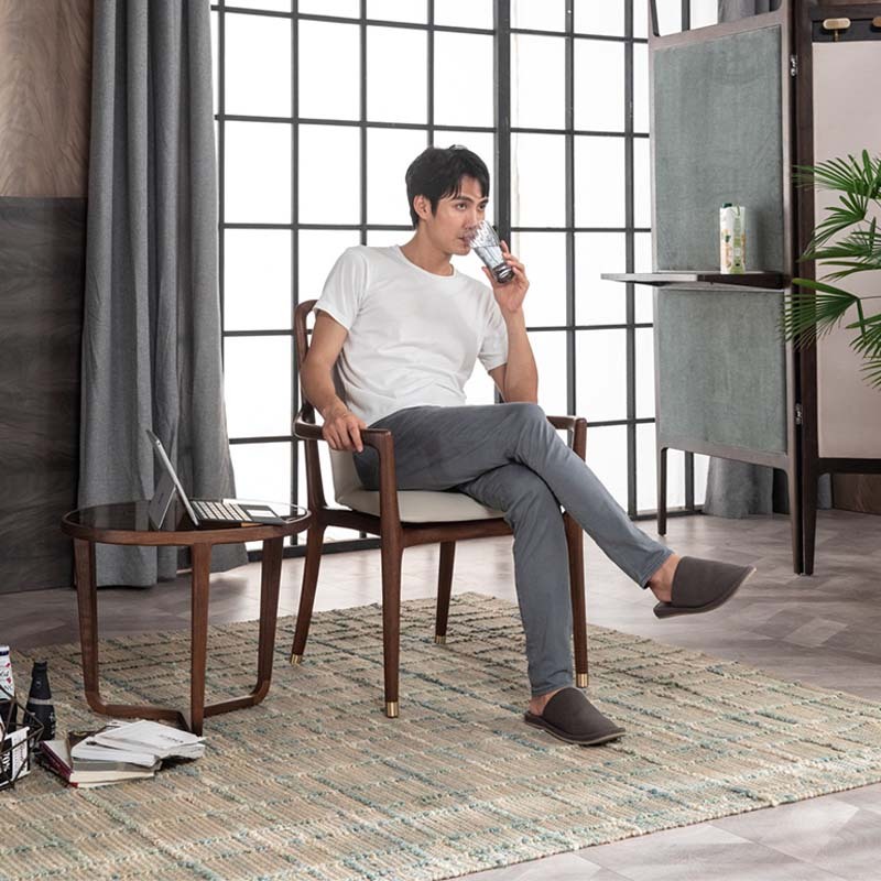 レザーリラックスチェア