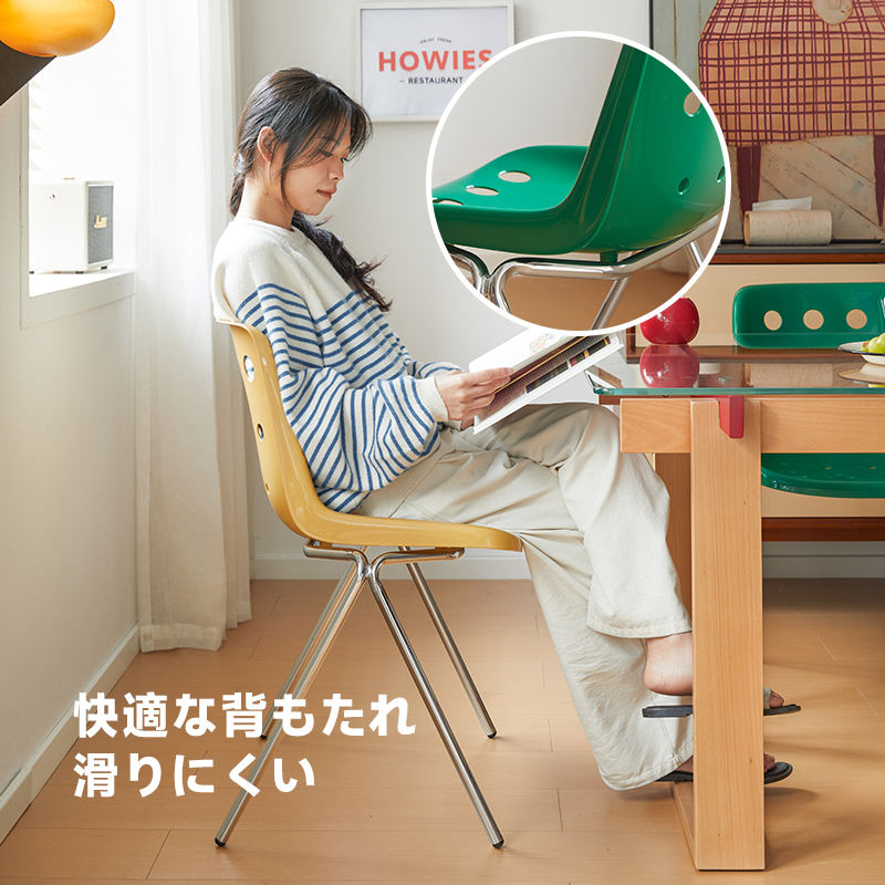 ポルカドットチェア