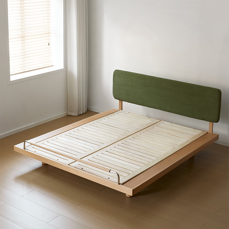 ソフトヘッドボードベッドフレーム | クッション性のあるヘッドボード