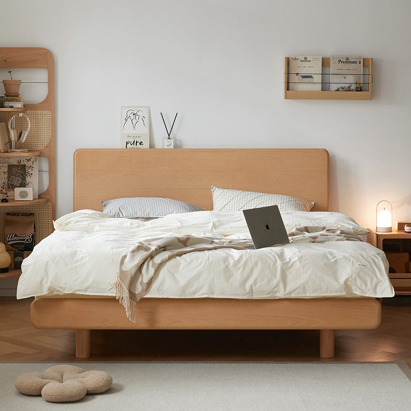 角丸加工ナチュラルベッド