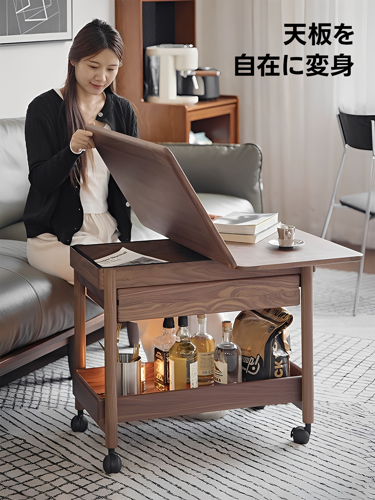 折りたたみカウンターキャリー