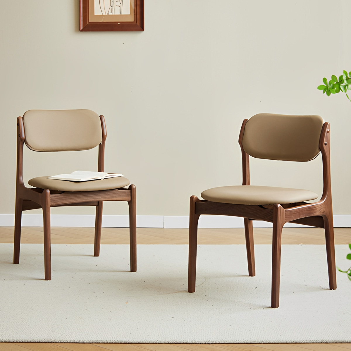 カーブフレームチェア