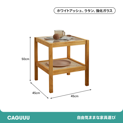 リブガラステーブルセット