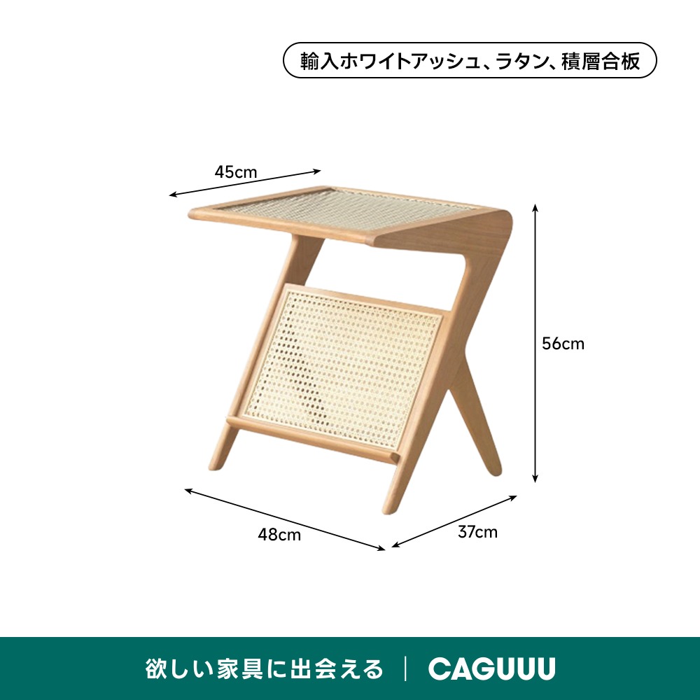ラタン＆ウッドテーブル | 温かみある素材でロマンチックな雰囲気を
