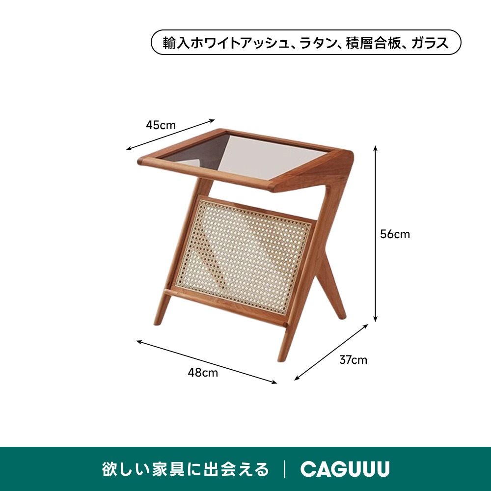 ラタン＆ウッドテーブル | 温かみある素材でロマンチックな雰囲気を