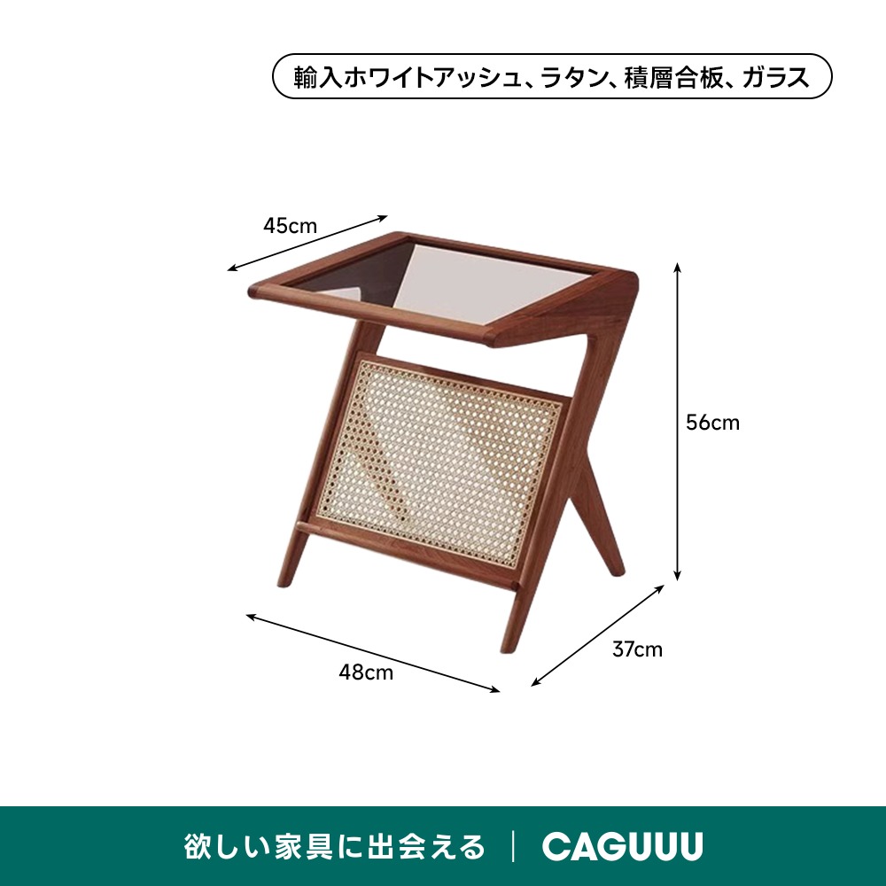 ラタン＆ウッドテーブル | 温かみある素材でロマンチックな雰囲気を