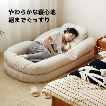リクライニングソファベッド