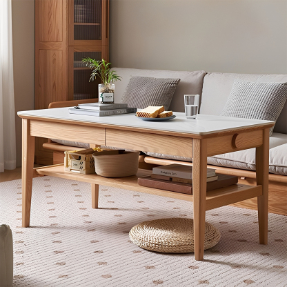 北欧風センターテーブル | ナチュラルな温かみと高機能デザイン – CAGUUU