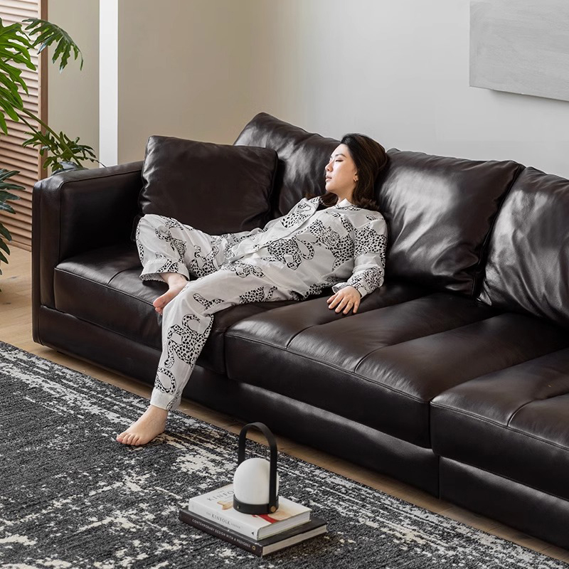 プレミアムコンフォートレザーソファ