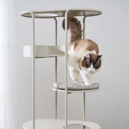 L様おまとめ　棚とねこ 本棚 キャットウォーク 天窓 壁面収納 ハイタイプ 木製 半完成品 [幅90