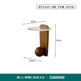 【在庫処分セール】ウッドクリアテーブル - Thumbnail 8