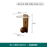 【在庫処分セール】ウッドクリアテーブル - Thumbnail 9