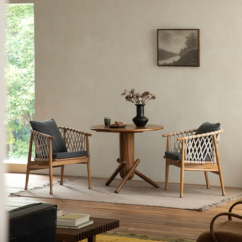 オレフィンロープラウンドチェア