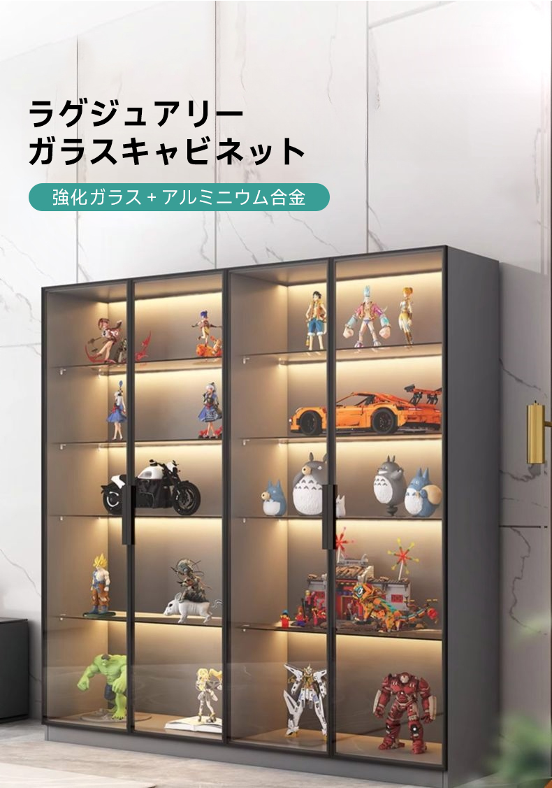 セール最安 H21K33 クラシックスタイル ガラスキャビネット ミラー