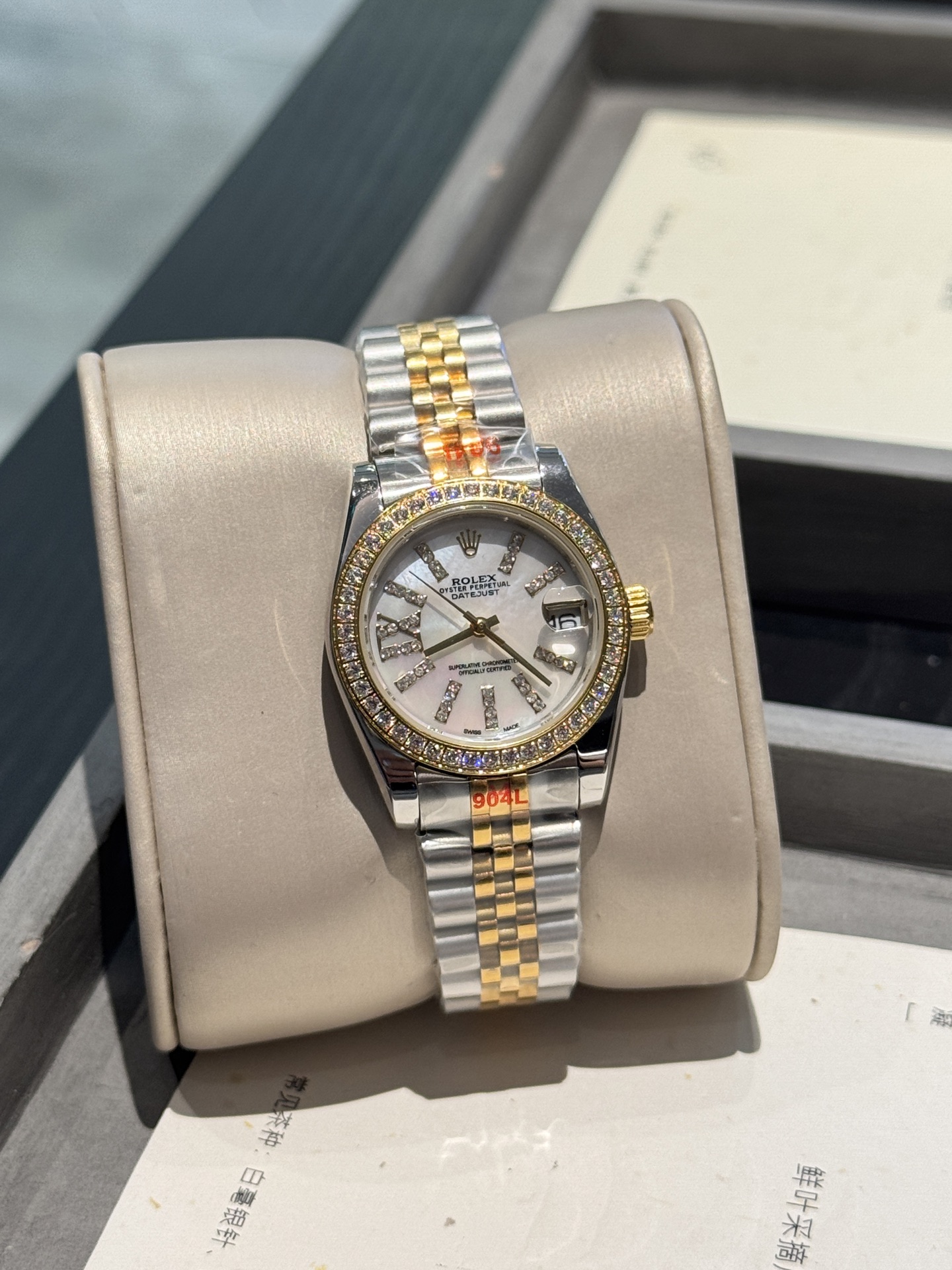 ロレックス (ROLEX) 新作 デイトジャスト  レディース ダイヤ 時計 31mm 