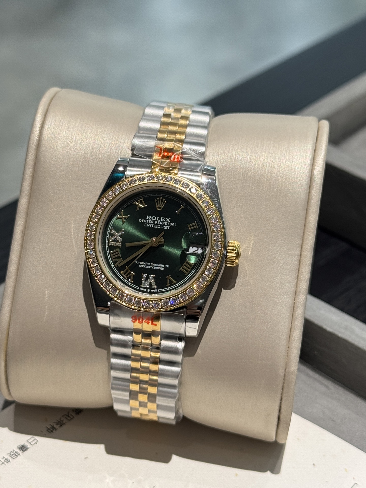 ロレックス (ROLEX) 新作 デイトジャスト  レディース ダイヤ 時計 31mm 