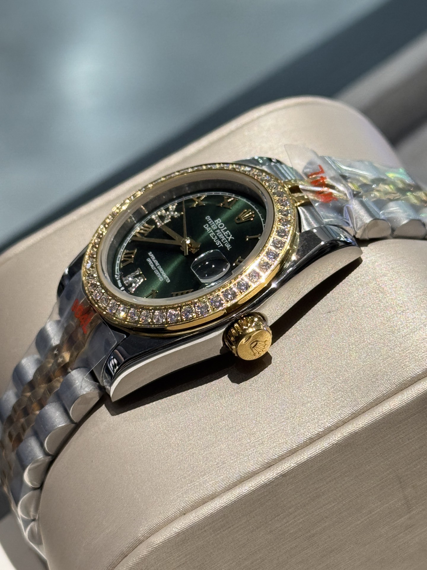 ロレックス (ROLEX) 新作 デイトジャスト  レディース ダイヤ 時計 31mm 