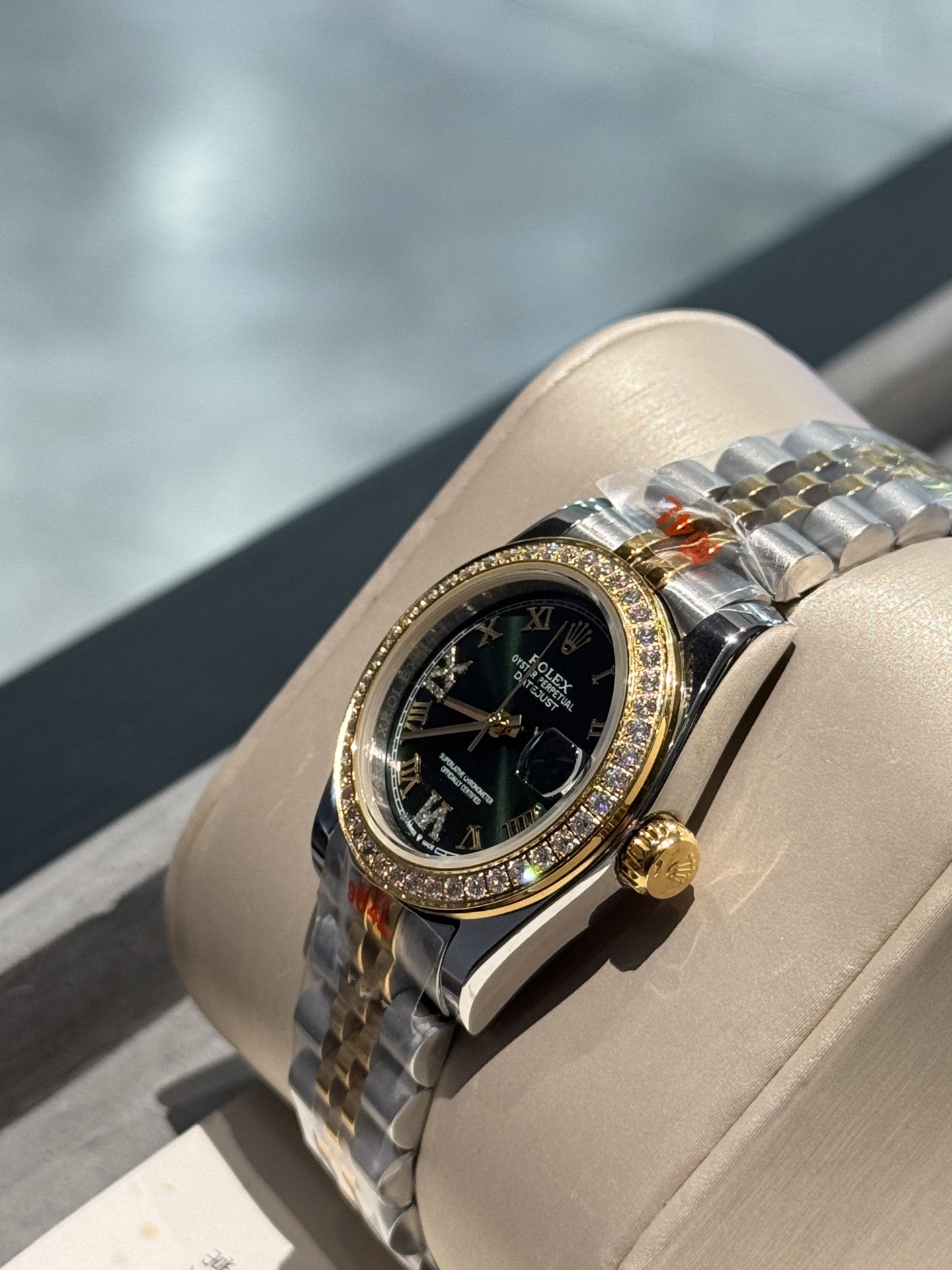 ロレックス (ROLEX) 新作 デイトジャスト  レディース ダイヤ 時計 31mm 