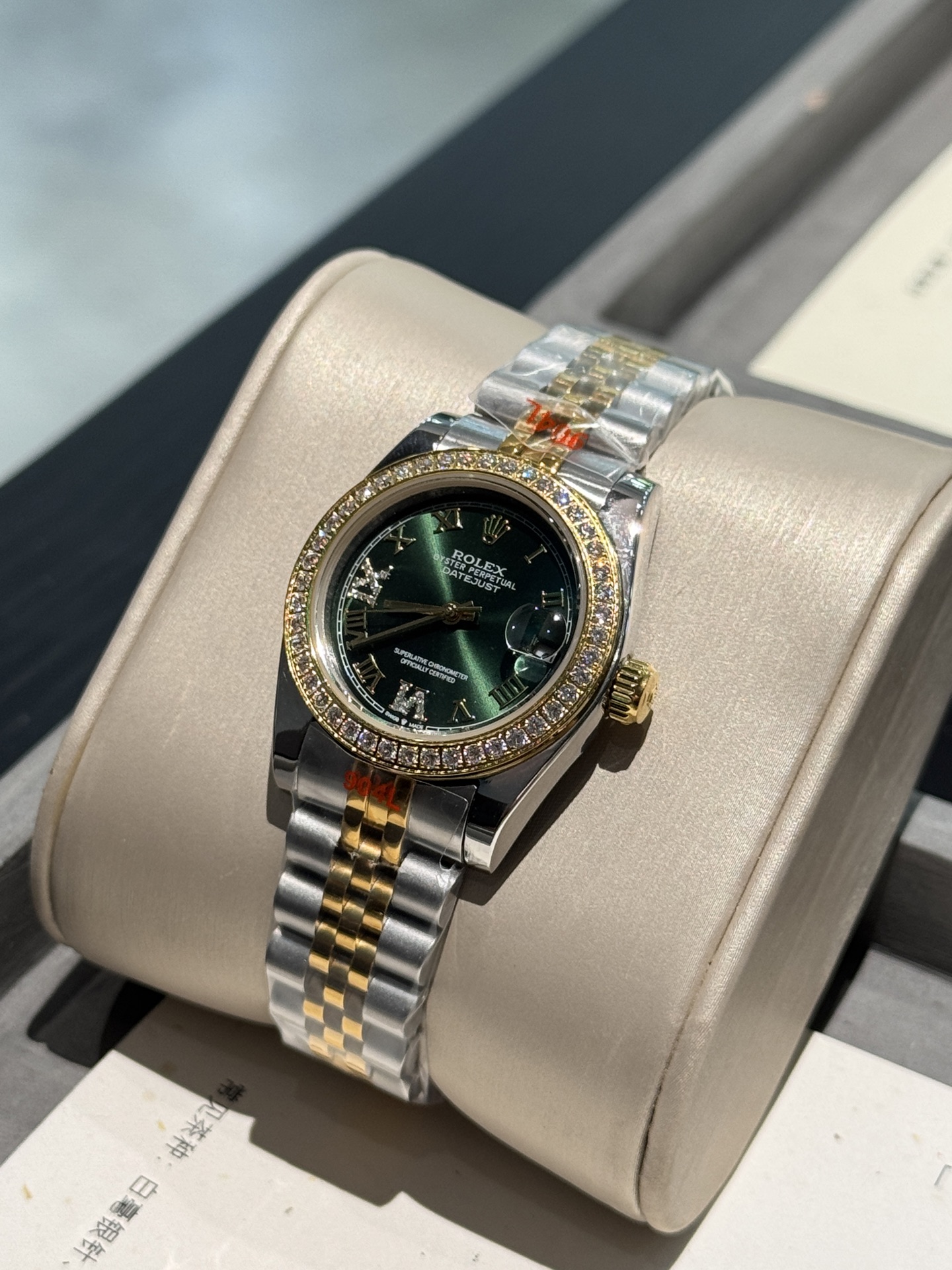 ロレックス (ROLEX) 新作 デイトジャスト  レディース ダイヤ 時計 31mm 