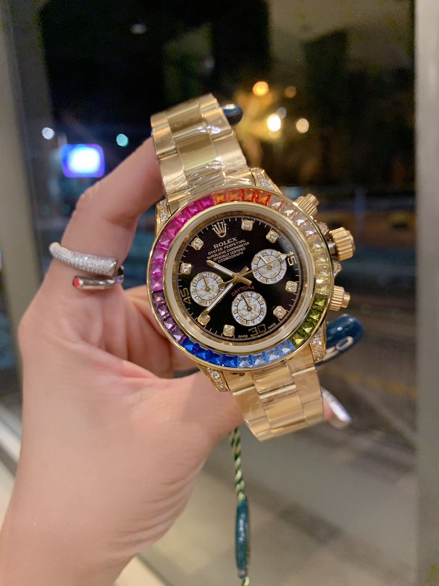 ロレックス (ROLEX) 新作 デイトナ  時計 ダイヤ 42mm 