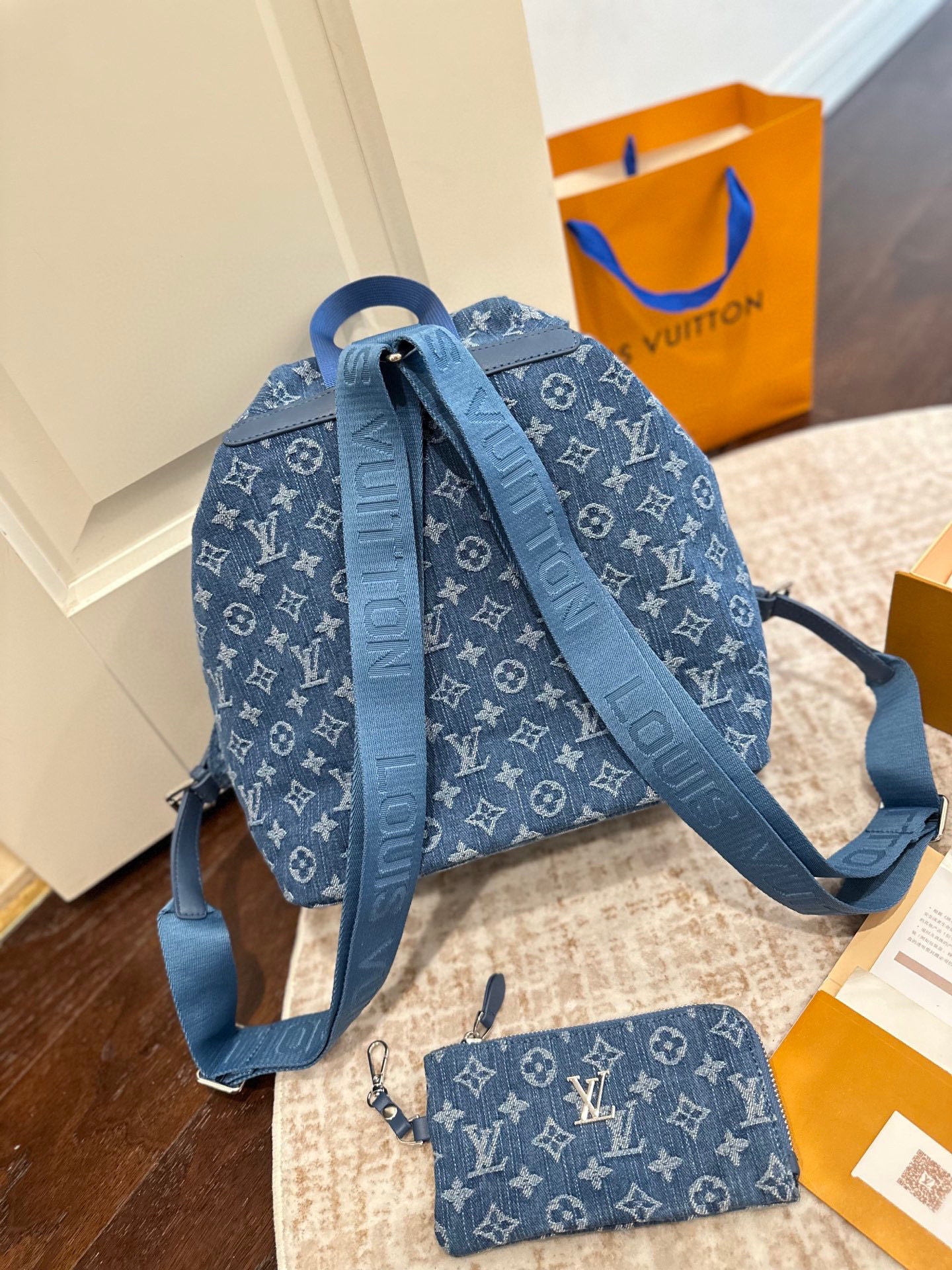 ルイ ヴィトン ( Louis Vuitton) デニム リュック 30X40cm