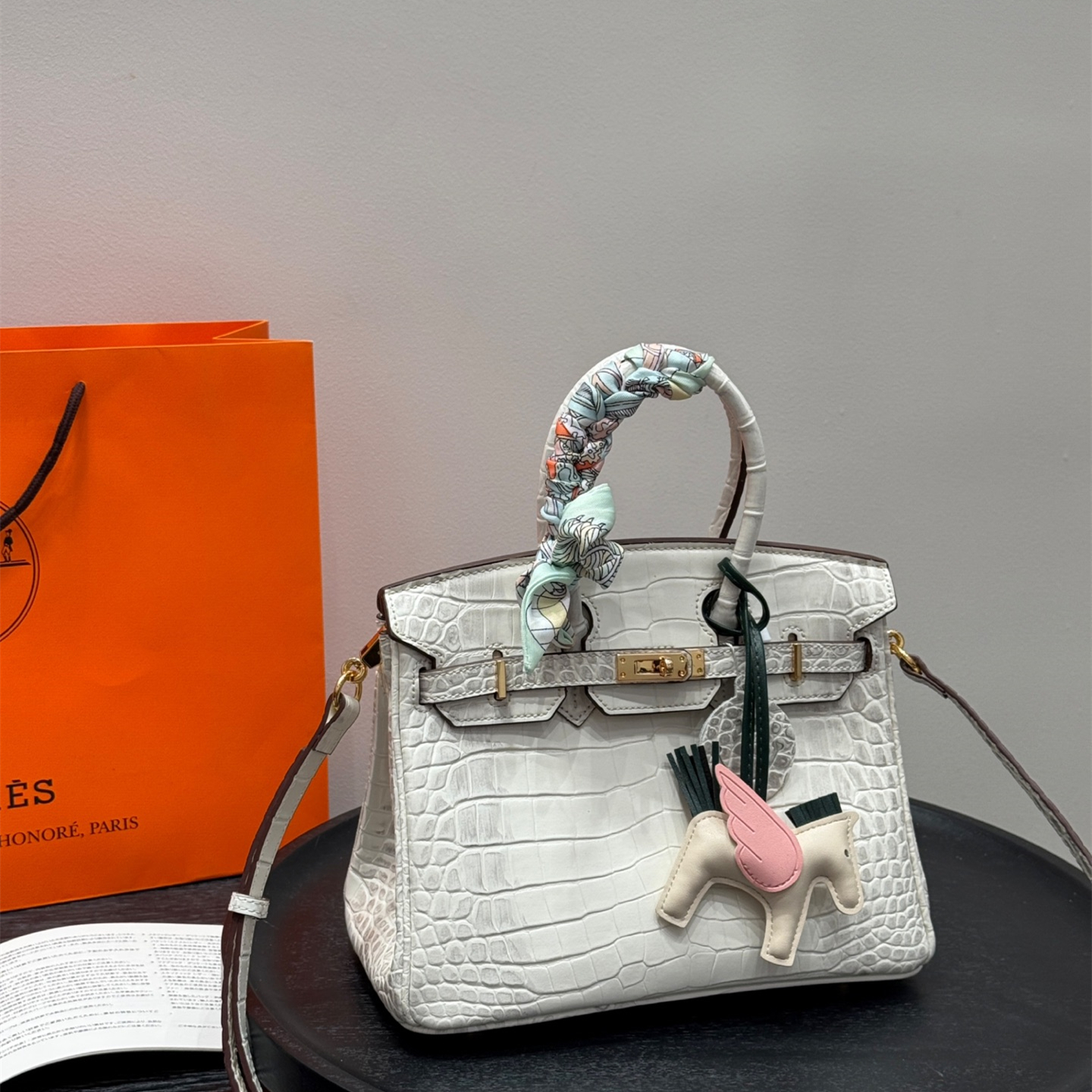 【HERMES】エルメス バーキン  クロコ 30cm 25cm