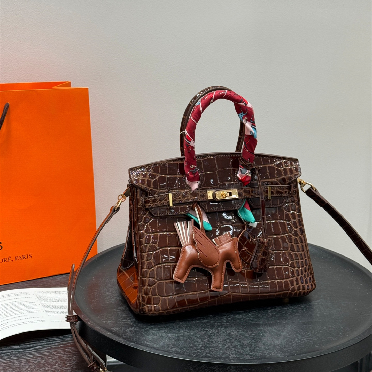 【HERMES】エルメス バーキン  クロコ 30cm 25cm