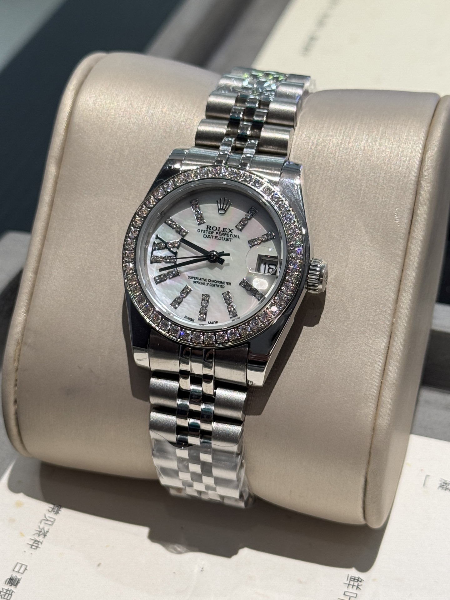 ロレックス (ROLEX) 新作 デイトジャスト  レディース  時計 31mm 