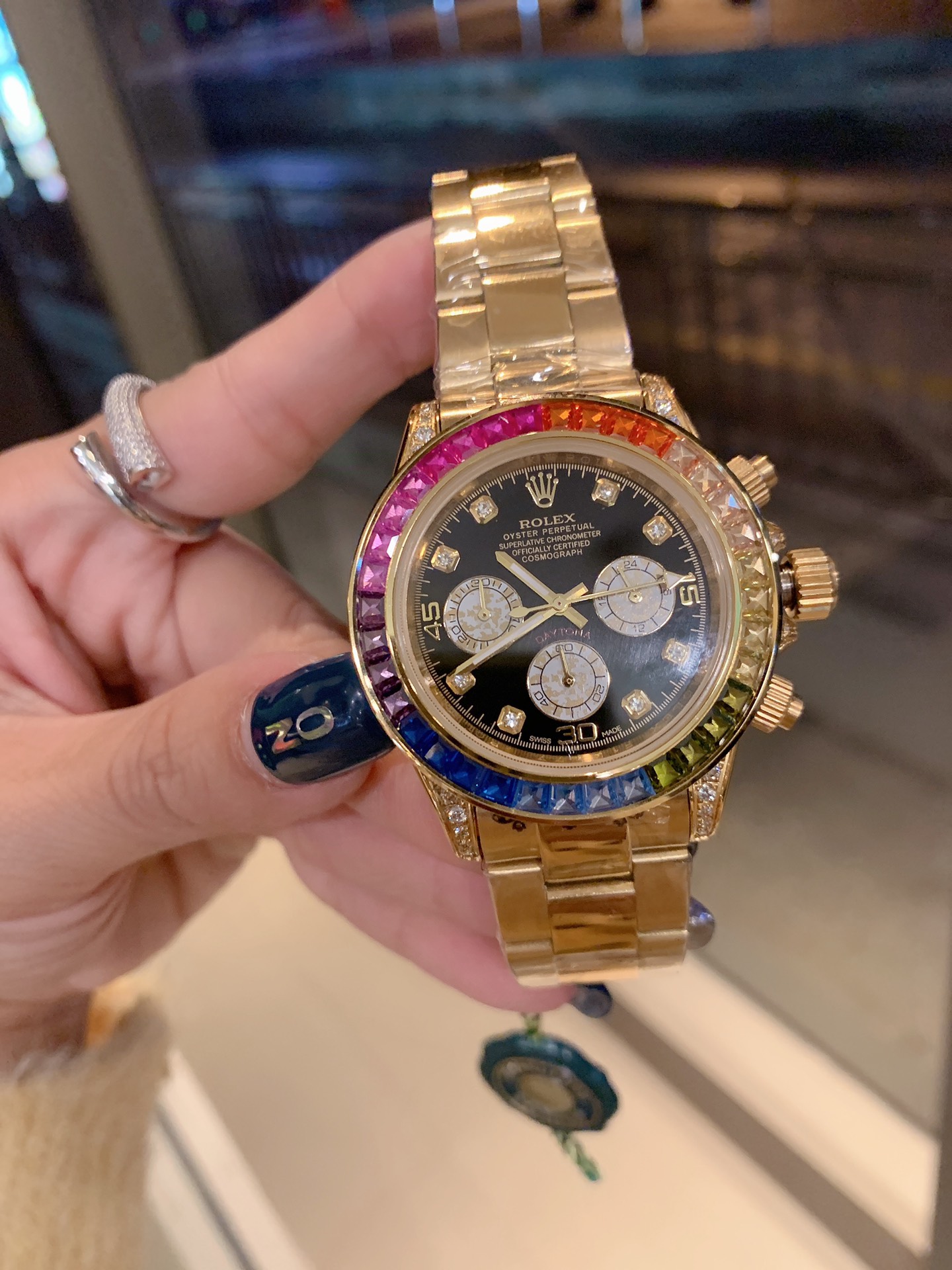 ロレックス (ROLEX) 新作 デイトナ  時計 ダイヤ 42mm 