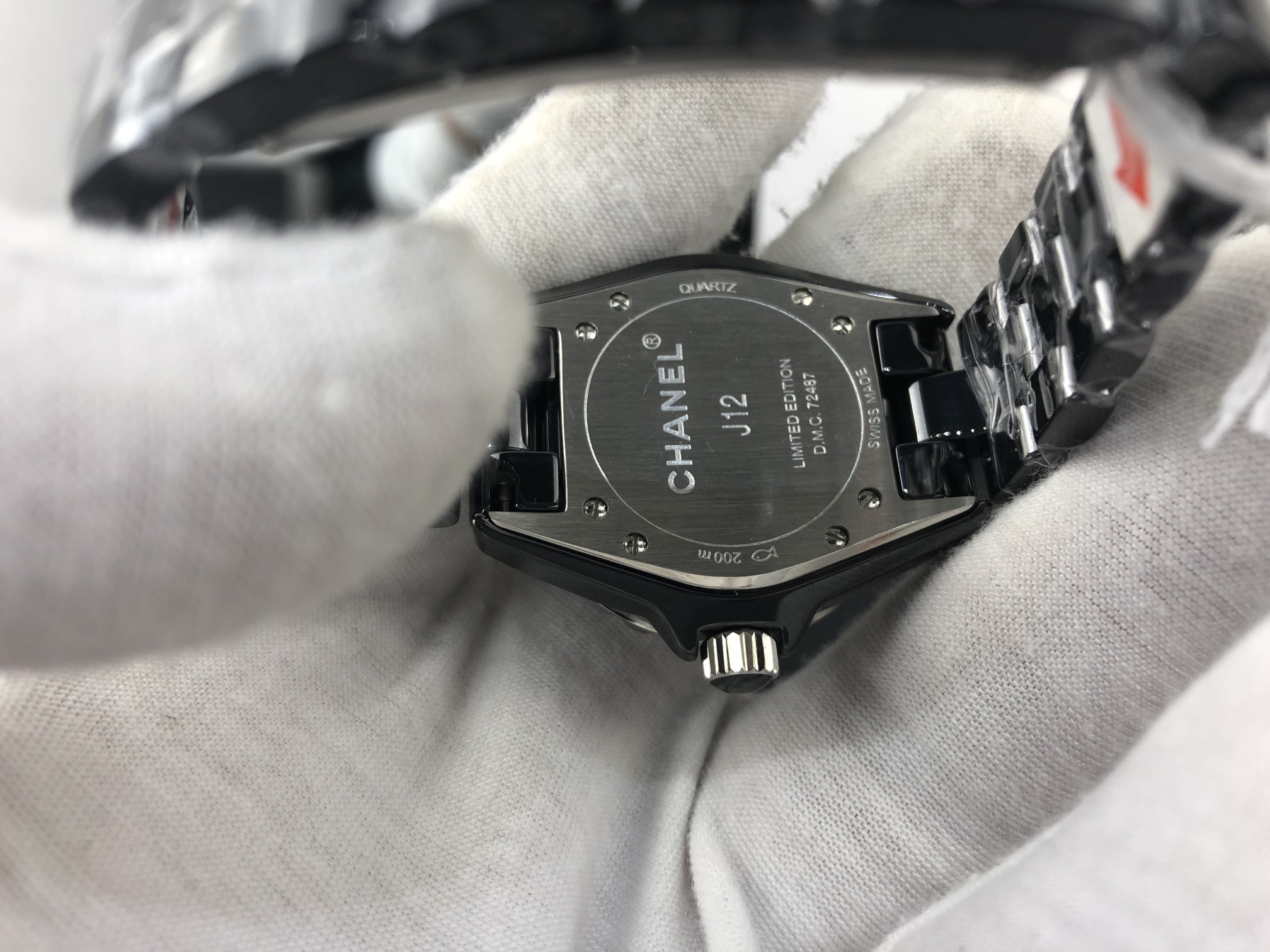シャネル(Chanel) セラミック J12 時計 黒 33mm