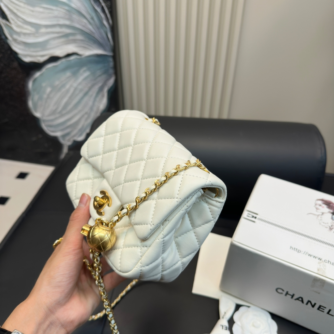 シャネル(Chanel) 25B CF ミニ バッグ  17X13mm