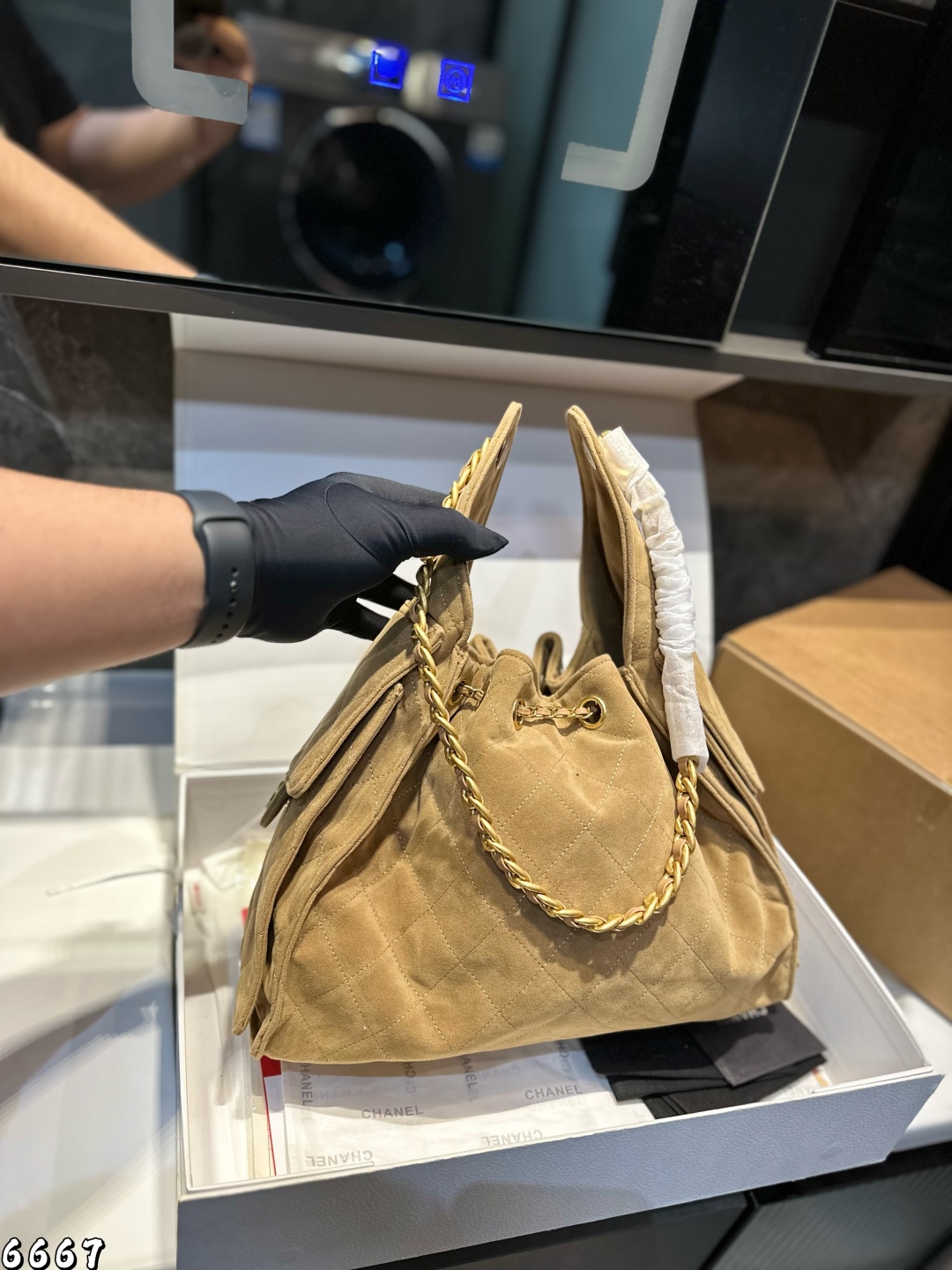 シャネル(Chanel) 新作 25C バッグ 34X26cm