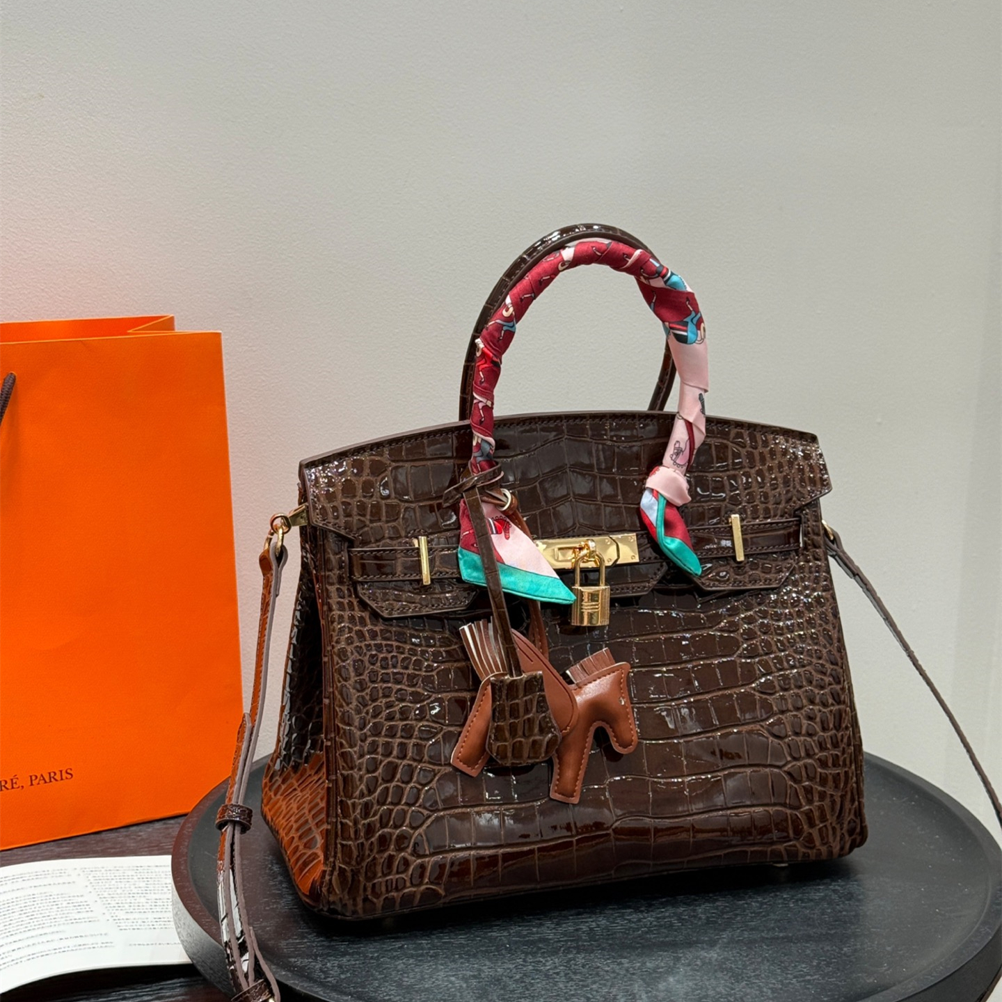 【HERMES】エルメス バーキン  クロコ 30cm 25cm