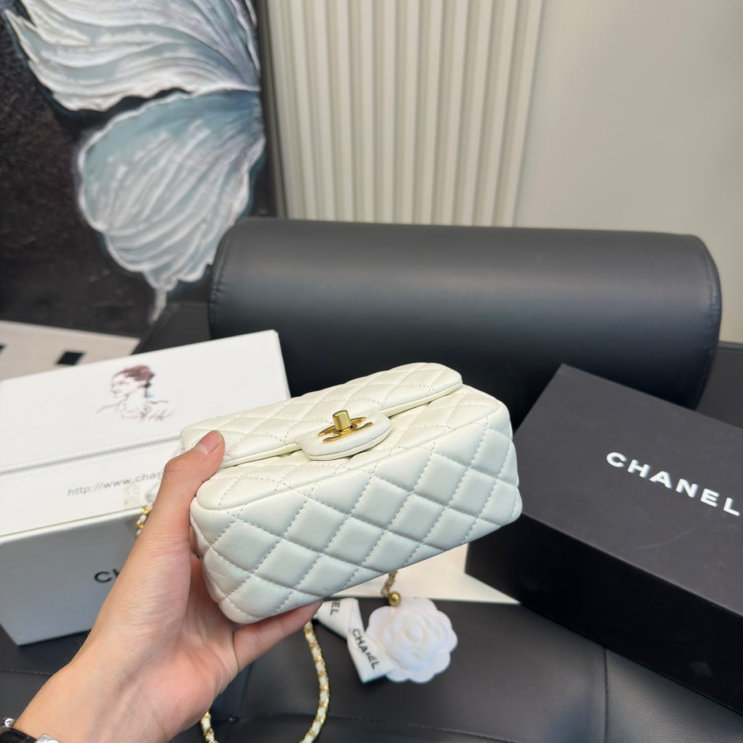 シャネル(Chanel) 25B CF ミニ バッグ  17X13mm