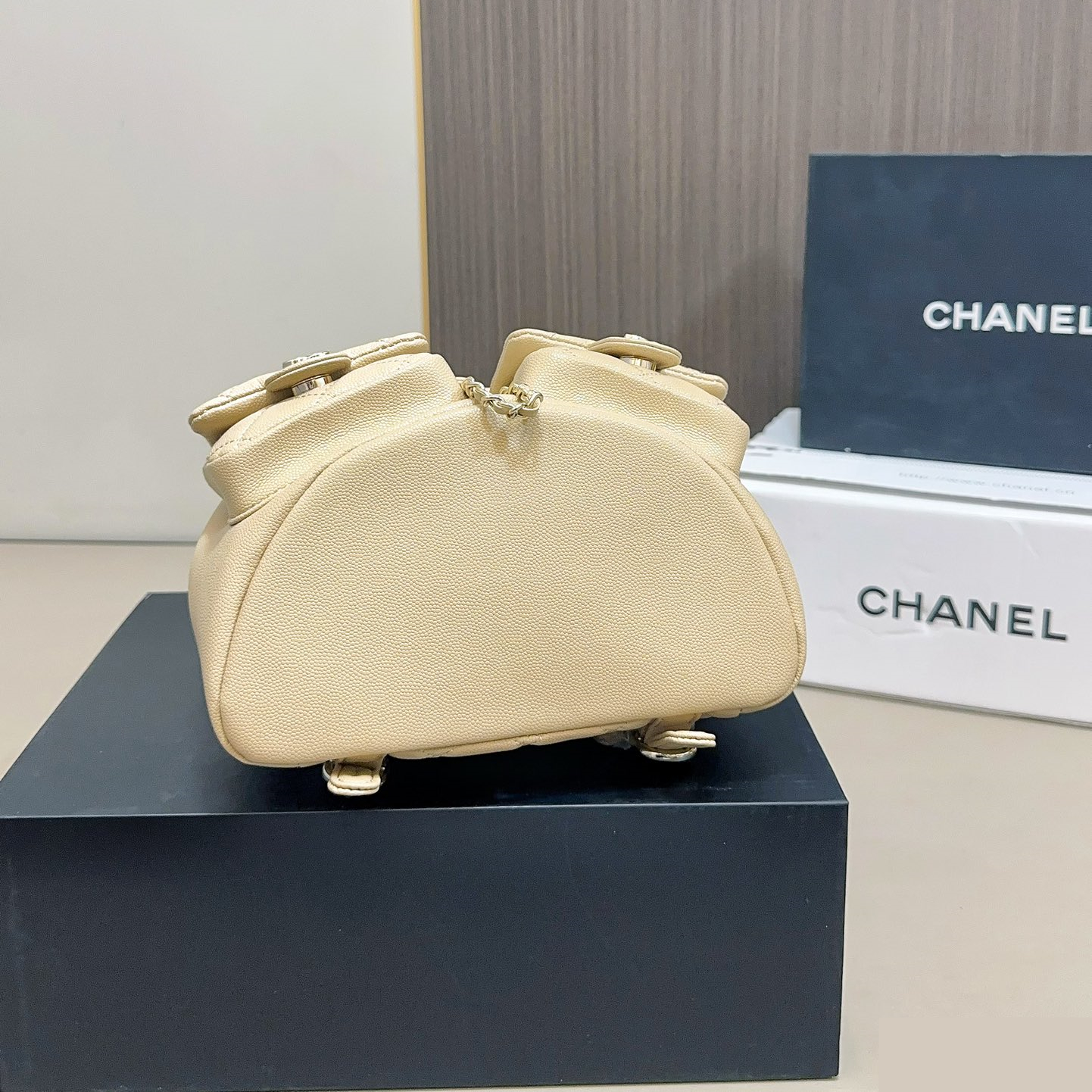 シャネル(Chanel)  リュック バッグ  20x20cm