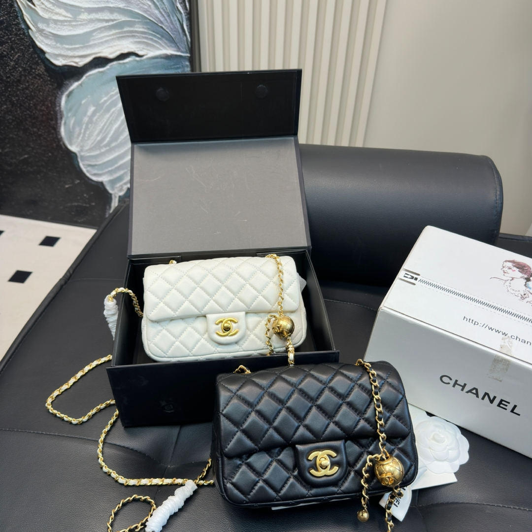 シャネル(Chanel)新作 25B CF バッグ  20X12mm