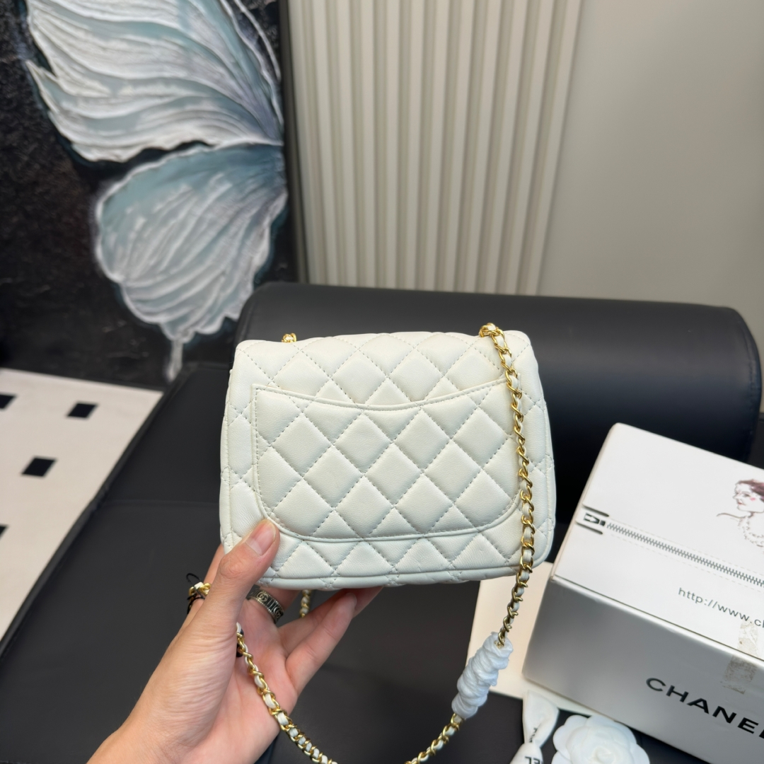 シャネル(Chanel) 25B CF ミニ バッグ  17X13mm