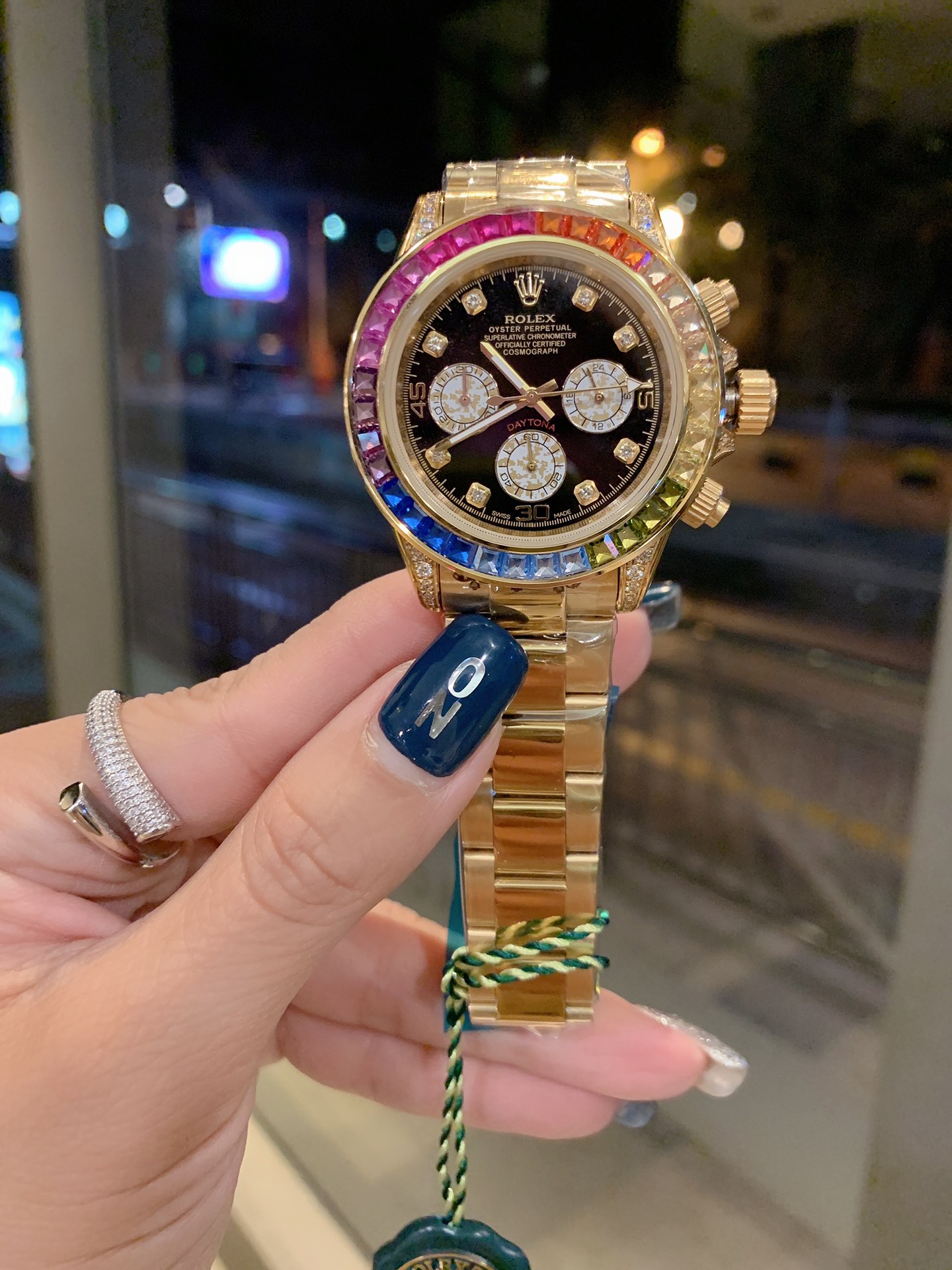 ロレックス (ROLEX) 新作 デイトナ  時計 ダイヤ 42mm 