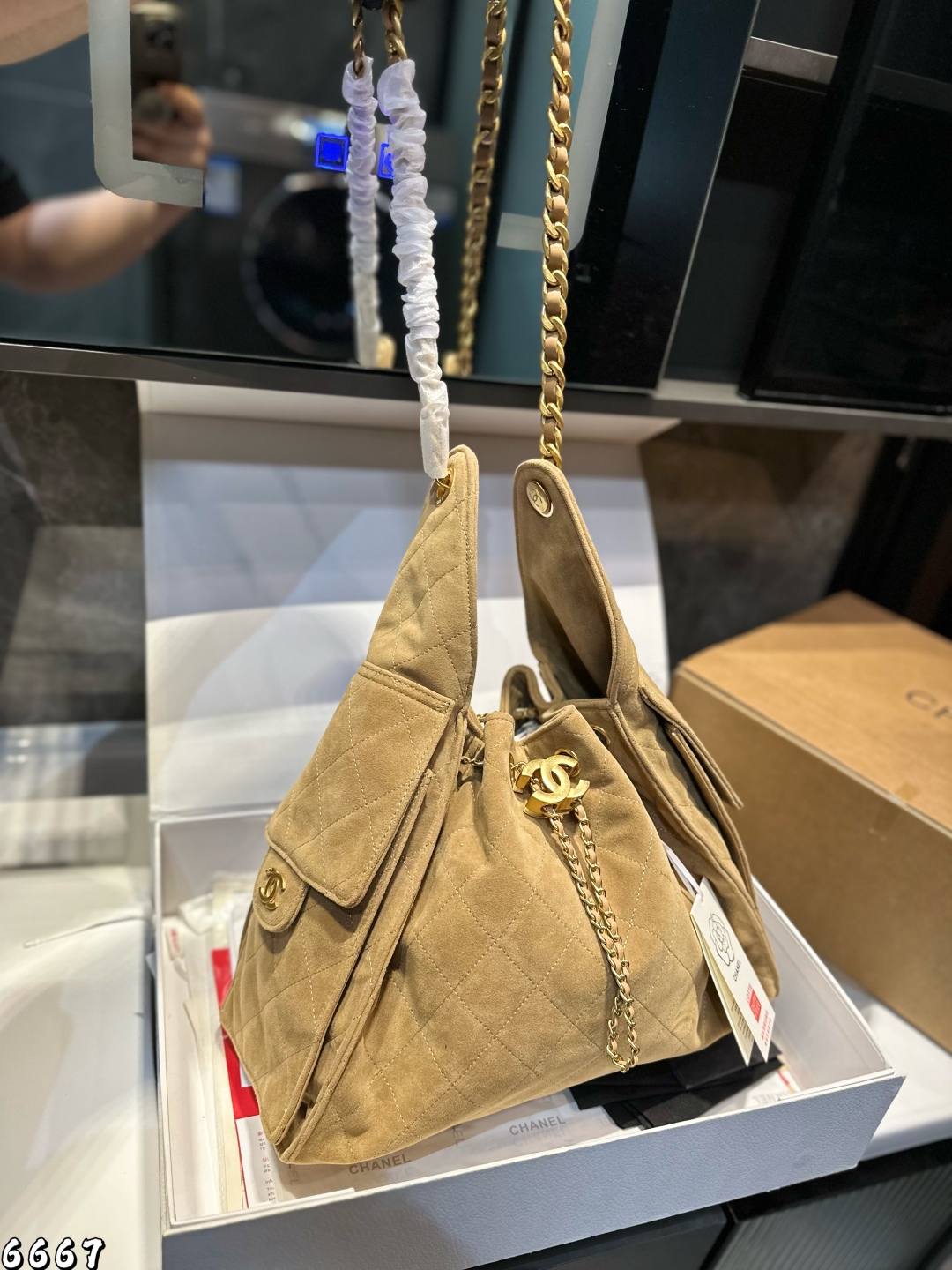 シャネル(Chanel) 新作 25C バッグ 34X26cm