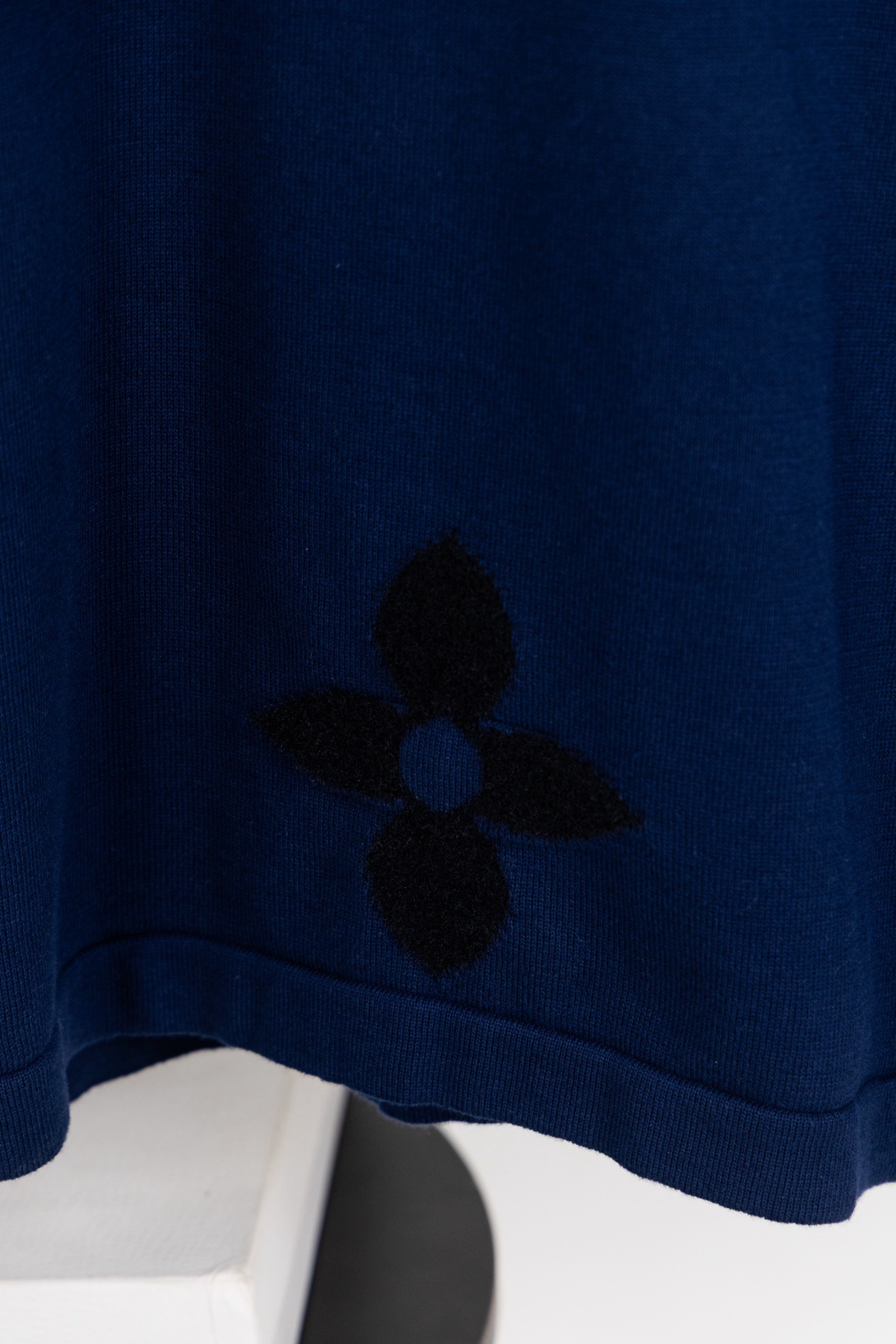 ニットのショートTシャツ