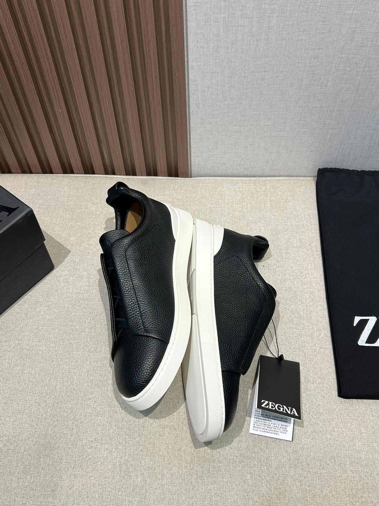 ZEGNA ゼニア ディアスキン Triple Stitch™ Monte スニーカー
