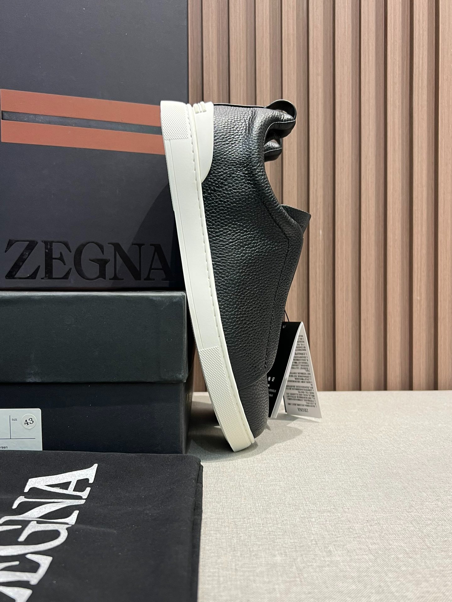 ZEGNA ゼニア ディアスキン Triple Stitch™ Monte スニーカー