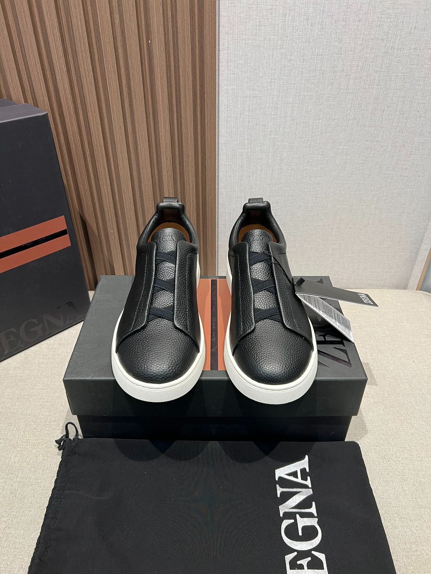 ZEGNA ゼニア ディアスキン Triple Stitch™ Monte スニーカー