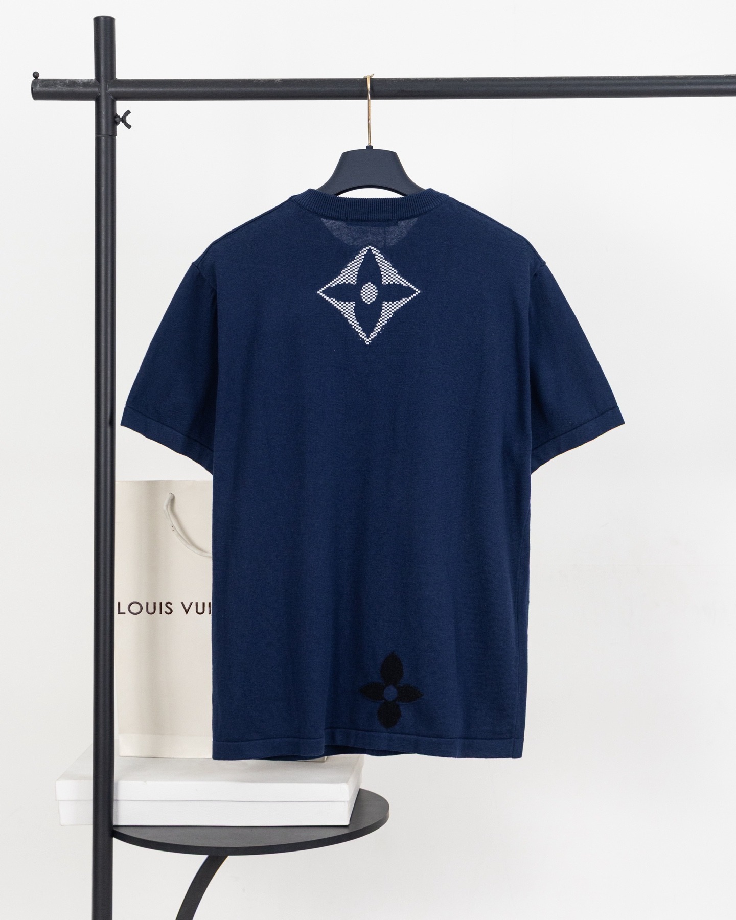 ニットのショートTシャツ