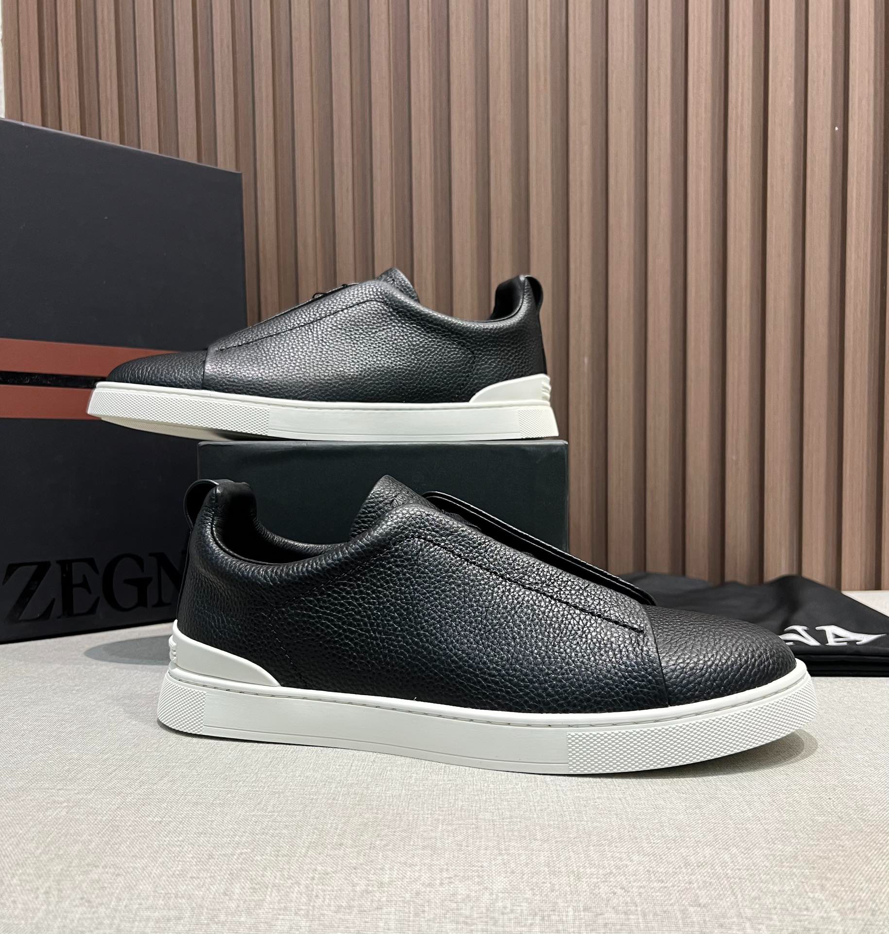 ZEGNA ゼニア ディアスキン Triple Stitch™ Monte スニーカー