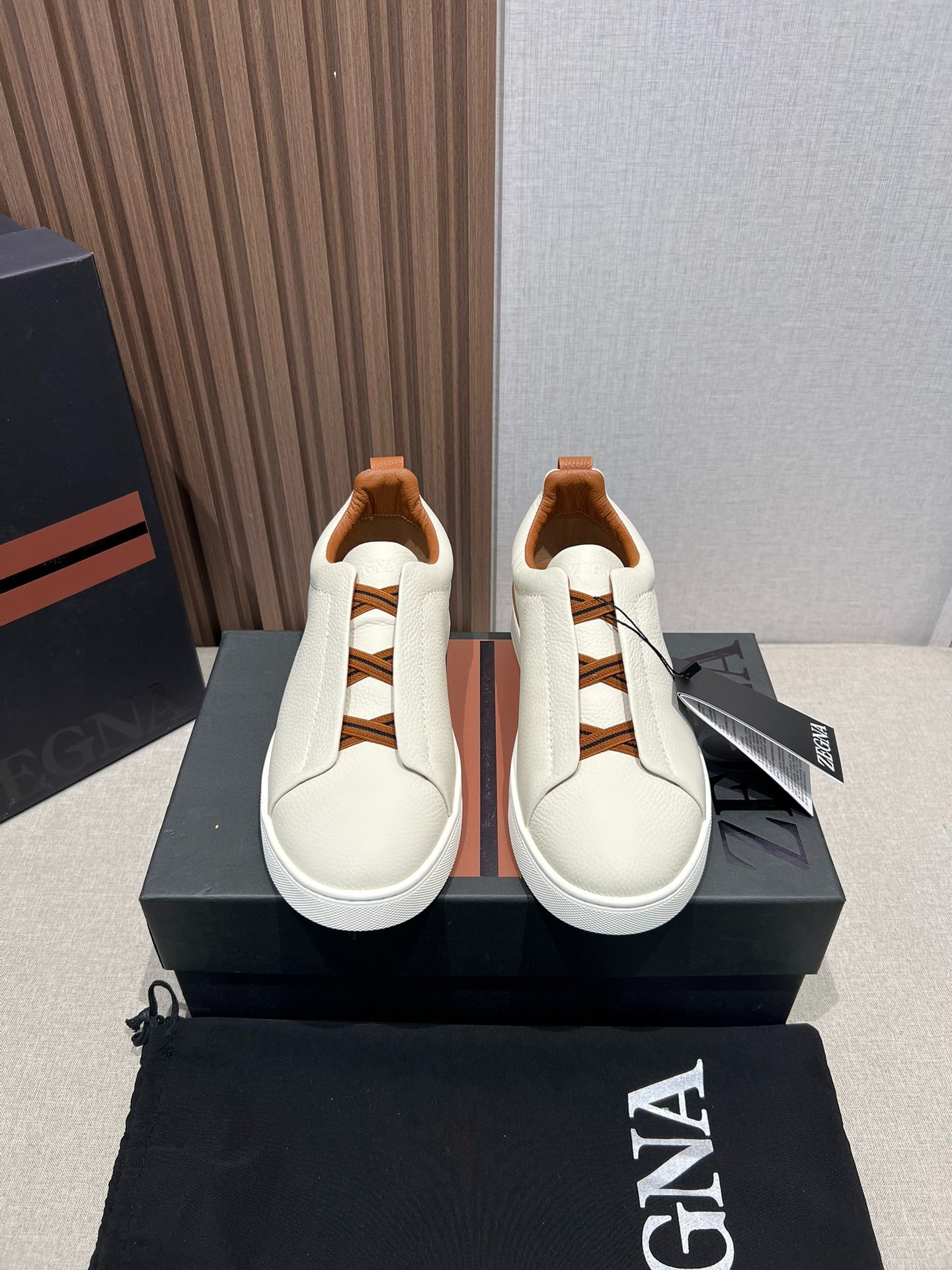 ZEGNA ゼニア ディアスキン Triple Stitch™ Monte スニーカー